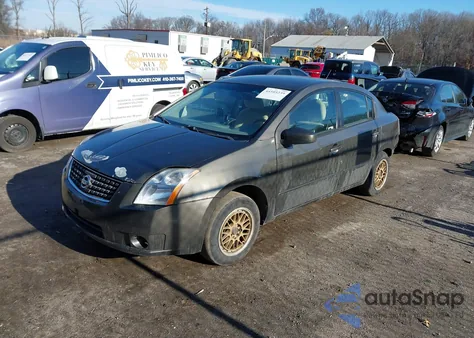 2009 Nissan Sentra 2.0S from USA, damaged, VIN 3N1AB61E09L653930
